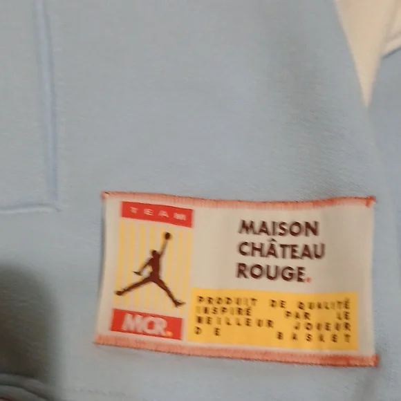 Air Jordan (Madison Chateau Rouge)Light Blue‎ and White Tracksuit. Sz.Sm - Picture 2 of 12